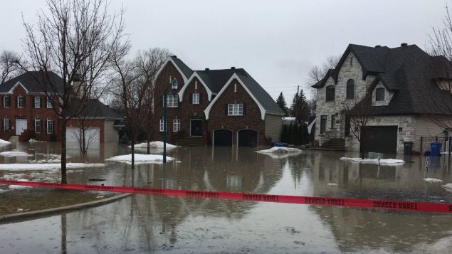 Inondations 2017 - 8 avril, Radio-Canada/Conrad Fournier